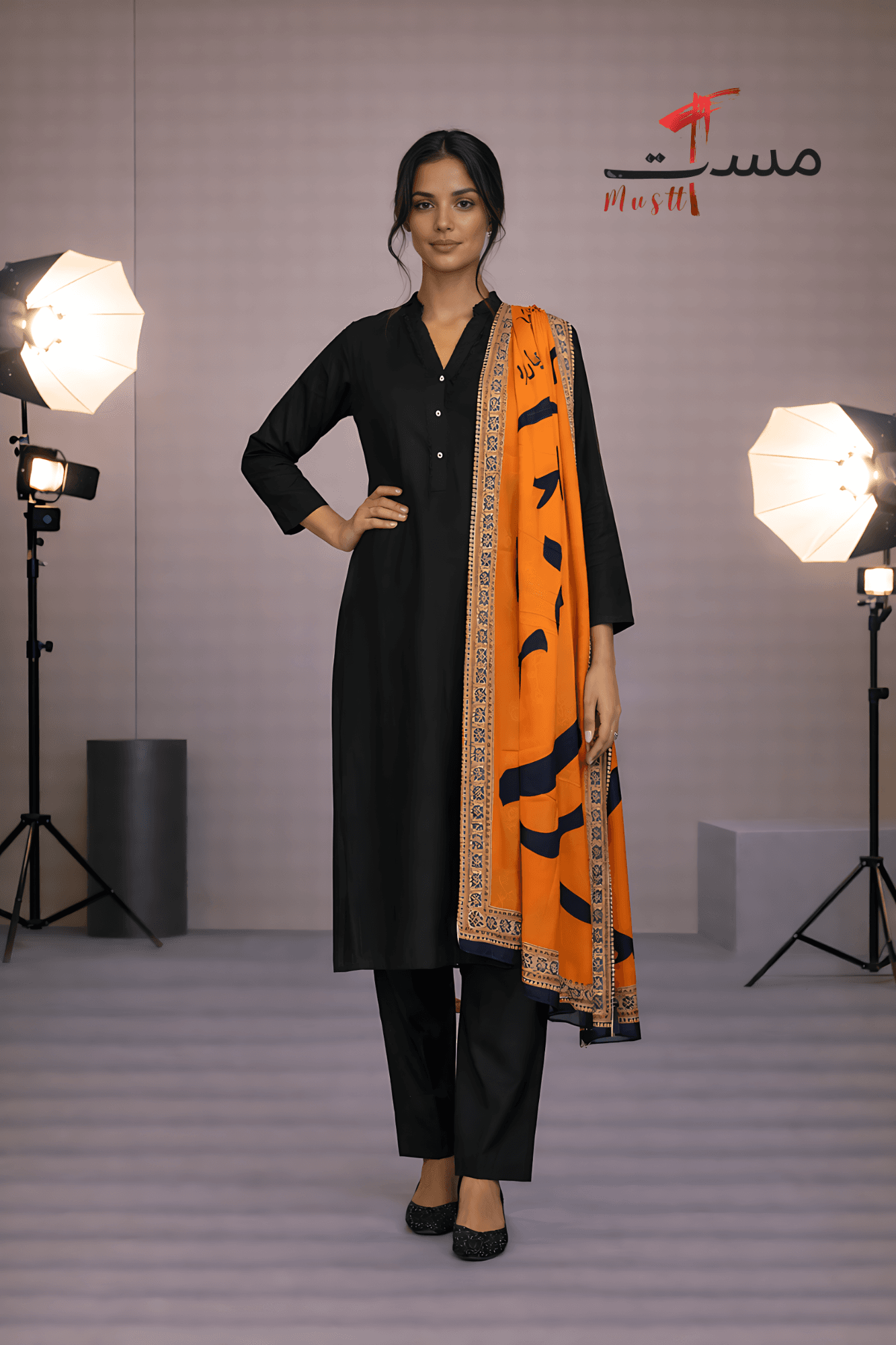 Afsana – Pashmina Co-ord Set